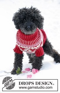 Free patterns - Swetry dla psów / DROPS Extra 0-1010
