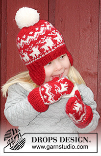 Free patterns - Kerstmutsen voor kinderen / DROPS Extra 0-1048