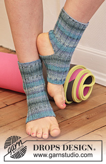 Free patterns - Calcetines para Yoga / DROPS Extra 0-1090