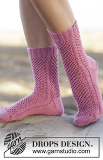 Free patterns - Calcetines para mujer / DROPS Extra 0-1095