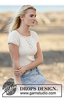 Free patterns - t-shirty / DROPS Extra 0-1104
