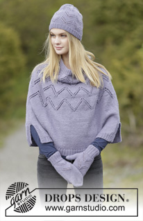 Free patterns - Poncho's voor dames / DROPS Extra 0-1145
