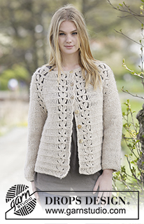 Free patterns - Damskie rozpinane swetry / DROPS Extra 0-1182