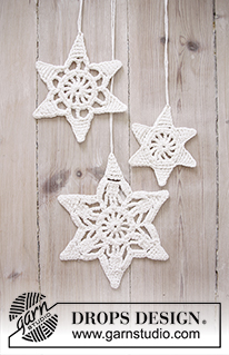 Free patterns - Ornamenten voor de kerstboom / DROPS Extra 0-1205
