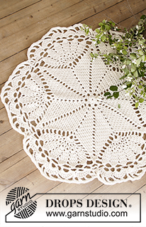 Free patterns - Onderzetters & Placemats / DROPS Extra 0-1209