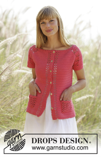 Free patterns - Damskie rozpinane swetry / DROPS Extra 0-1286