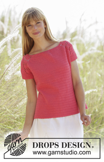 Free patterns - t-shirty / DROPS Extra 0-1287