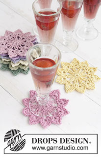 Free patterns - Onderzetters & Placemats / DROPS Extra 0-1305