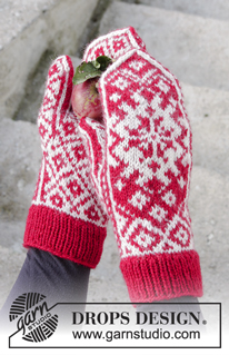 Free patterns - Nordic Gloves & Mittens / DROPS Extra 0-1341