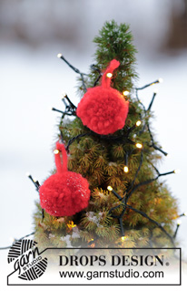 Free patterns - Ornamenten voor de kerstboom / DROPS Extra 0-1350