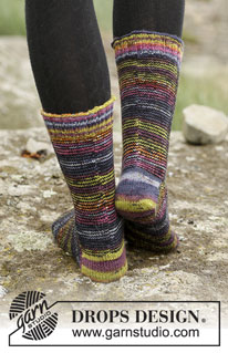 Free patterns - Calcetines para mujer / DROPS Extra 0-1366