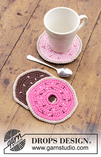 Free patterns - Onderzetters & Placemats / DROPS Extra 0-1383