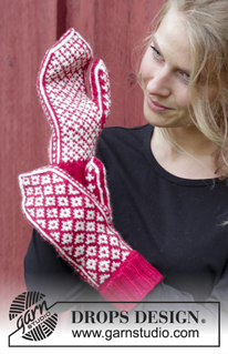 Free patterns - Scandinavische Handschoenen en Wanten / DROPS Extra 0-1404