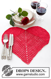 Free patterns - Onderzetters & Placemats / DROPS Extra 0-1419