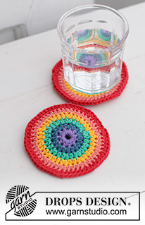 Free patterns - Onderzetters & Placemats / DROPS Extra 0-1486