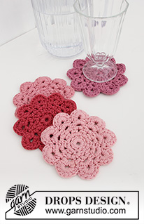 Free patterns - Onderzetters & Placemats / DROPS Extra 0-1498