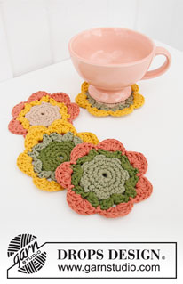 Free patterns - Onderzetters & Placemats / DROPS Extra 0-1499