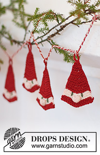 Free patterns - Ornamenten voor de kerstboom / DROPS Extra 0-1543
