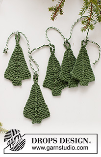 Free patterns - Ornamenten voor de kerstboom / DROPS Extra 0-1544