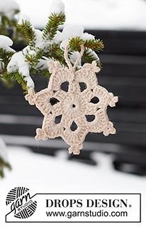 Free patterns - Ornamenten voor de kerstboom / DROPS Extra 0-1563