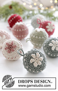 Free patterns - Ornamenten voor de kerstboom / DROPS Extra 0-1572