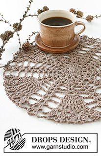 Free patterns - Onderzetters & Placemats / DROPS Extra 0-1580