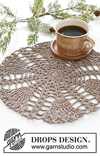 Free patterns - Onderzetters & Placemats / DROPS Extra 0-1580