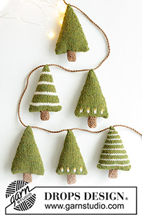 Free patterns - Ornamenten voor de kerstboom / DROPS Extra 0-1609