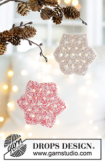 Free patterns - Ornamenten voor de kerstboom / DROPS Extra 0-1614