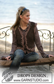 Free patterns - Chalecos Abiertos / DROPS Extra 0-411