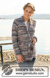 Free patterns - Proste rozpinane swetry / DROPS Extra 0-447