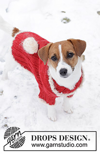 Free patterns - Swetry dla psów / DROPS Extra 0-521