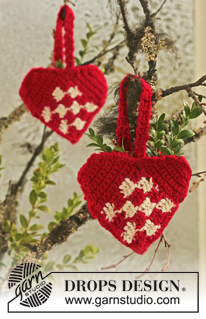 Free patterns - Ornamenten voor de kerstboom / DROPS Extra 0-527
