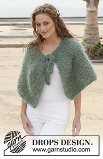 Free patterns - Poncho's voor dames / DROPS Extra 0-535