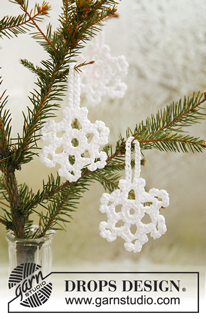 Free patterns - Ornamenten voor de kerstboom / DROPS Extra 0-585