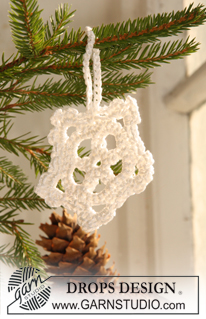 Free patterns - Ornamenten voor de kerstboom / DROPS Extra 0-734