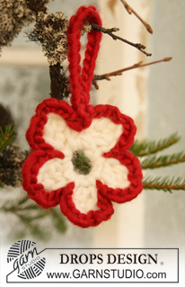 Free patterns - Ornamenten voor de kerstboom / DROPS Extra 0-736