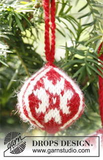 Free patterns - Ornamenten voor de kerstboom / DROPS Extra 0-785