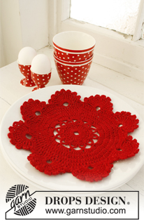 Free patterns - Onderzetters & Placemats / DROPS Extra 0-800
