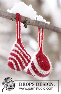 Free patterns - Ornamenten voor de kerstboom / DROPS Extra 0-802
