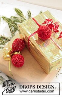 Free patterns - Kerstdecoraties / DROPS Extra 0-806