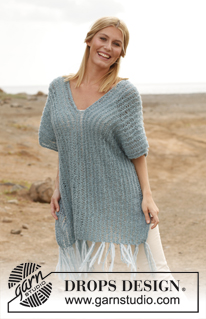 Free patterns - Poncho / DROPS Extra 0-832