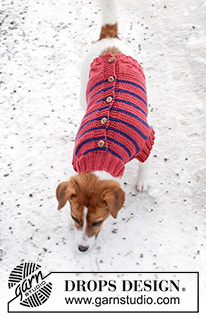 Free patterns - Swetry dla psów / DROPS Extra 0-84