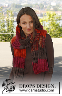 Free patterns - Écharpes / DROPS Extra 0-887