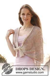 Free patterns - Poncho / DROPS Extra 0-916