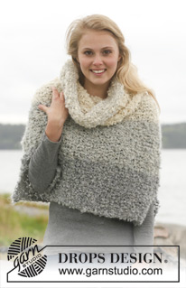 Free patterns - Poncho's voor dames / DROPS Extra 0-949