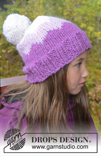 Free patterns - Kinder Beanies / DROPS Extra 0-977