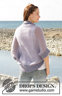 Free patterns - Rozpinane swetry z krótkim rękawem / DROPS 100-23