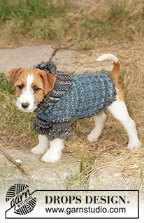 Free patterns - Swetry dla psów / DROPS 102-41