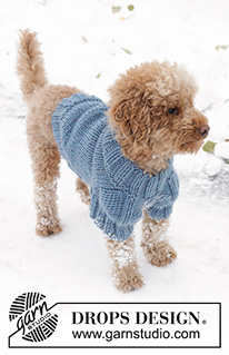 Free patterns - Swetry dla psów / DROPS 102-44